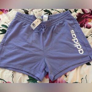 Adidas Women's Lavender Athletic Shorts